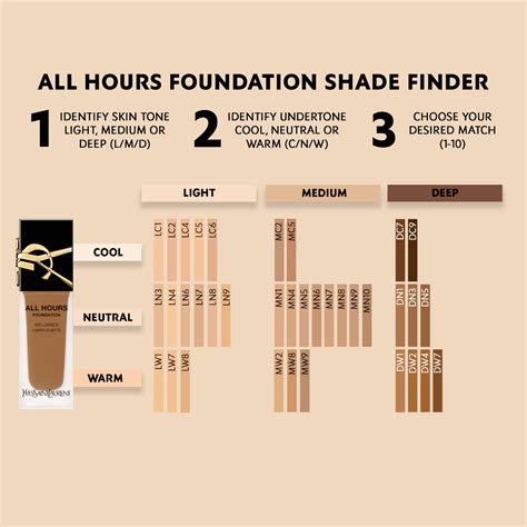 ysl foundation color match